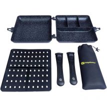Kochset Ridge Monkey Connect Combi & Steamer Xxl Granite Edition Rm780