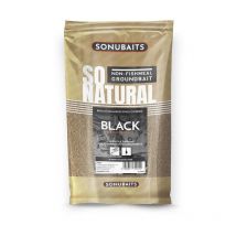 Köder Sonubaits So Natural Groundbait Black S1780001