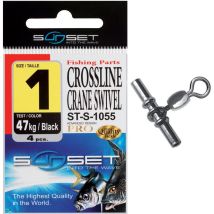 Kretlik Obrotowy Morski Sunset Crossline Crane Swivel St-s-1055 - Zestaw Stsab1046n435kg