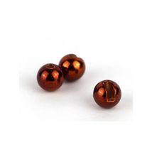 Kugel - Metallic Braun Textreme Tungsten Slotted Beads - Metallic Brown Teptsbmb-23