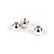 Kugel - Silver Textreme Tungsten Beads - Silver Teptbs-33