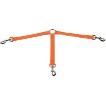 Laisse Tripleur Stepland Polyester - Orange Slch392-oran