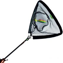 Landing Net Pafex Top Fishing Handle Carbon Net Antia Branches Of 50cm Ep250tnr