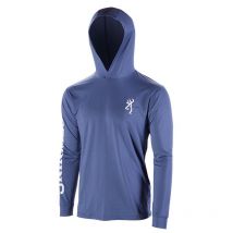 Langarm T-shirt Für Herren Browning Teamspirit - Indigo 3019178504