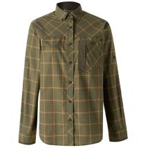 Langarmhemd Für Frauen Pinewood Wolf - Green/terracotta 1-33290704007