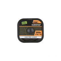 Lead Core Fox Edges Naturals Submerge Leader 50lbs - Pêcheur.com