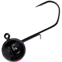 Leaded Head Monkey Lures - Noir/rose - Pack Of 3 Monkeyhookbl4/0-021