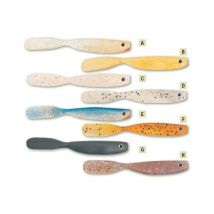 Leurre Balzer Lazy Lure Drop Shot - 8cm - Par 5 F : Marron/vert