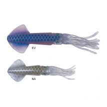 Leurre Souple Flashmer Encornets A Ailettes Monte 12cm - Coloris Ev - Pour Pêche en Mer - Pêcheur.com