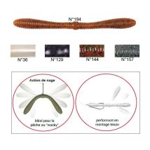 Leurre Souple Lunker City Spanky - Par 8 Couleur No194