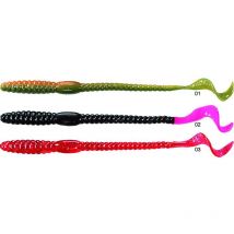 Leurre Souple Mister Twister Ver 15cm - Pack Couleur 02