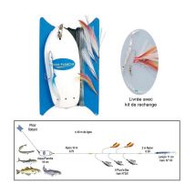 Ligne De Traine Bateau Flashmer Ecoline Multipeche + Kit De Rechange Traîne Bateau Multipêche