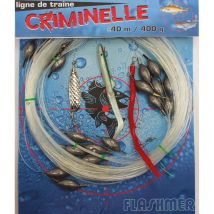 Ligne De Traine Flashmer Criminelle 800g - Pour Pêche en Mer - Pêcheur.com