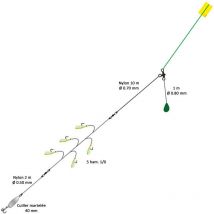 Ligne De Traine Flashmer Ecoline Sterne Eltest