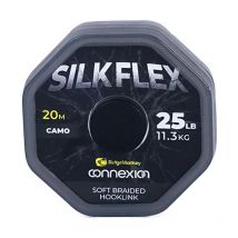 Line Bottom Braid Ridge Monkey Connexion Silkflex Soft Braided Hooklink - 20m Rmt321