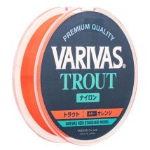 Linha - 100m Varivas Trout Nylon Orange - 100m Var-14285