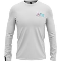 Long Sleeve Men's Tee Shirt Hot Spot Design Tuna Long Sleeves - Gris Clair 010004803