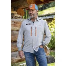 Long Sleeve Shirt For Men Devaux Ranger - Gris Tex3155
