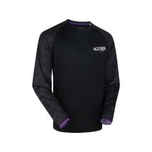 Long-sleeved Men's T-shirt - Black Wychwood Agitator Jersey Long Sleeve Uv - Noir T9347