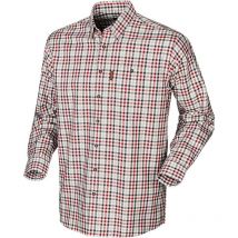 Long Sleeved-shirt Man Harkila Milford Squares Red 1025330190018