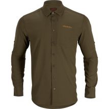 Long Sleeved-shirt Man Harkila Trail L/s Green 14011222907