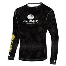 Long-sleeved T-shirt For Men Outwater Spreks Black Snake Ow-sp-bs-xl