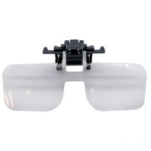 Loupe Clip Casquette Devaux Carson 2x Relevable Loupe-c2x