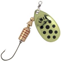 Lyzka Obrotowa Evia Coe Dots Mod 12fss - Zlote Czarne Kropki H12fss1on