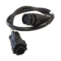 De Kabel Adapter Peilt Lowrance Zwarte Connector 9 Polen 000-13977-001