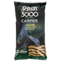 Amorce Sensas 3000 Carpe 00221 - 3000 Carpes Jaune - Pour Pêche au Coup - Pêcheur.com