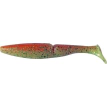 Leurre Souple Sawamura One Up Shad 7" - Par 3 076 Orange Green