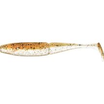 Leurre Souple Sawamura One Up Slim 4" - Par 6 089 Tinsel Brown - Pour Pêche des Carnassiers - Pêcheur.com