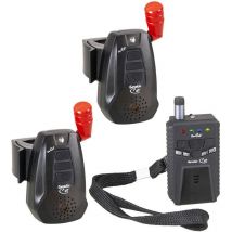 Coffret Detecteurs + Centrale Unicat Sensible Cat Limpid Black 1 Centrale + 2 Detecteurs (rouge, Vert) - Pêcheur.com