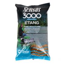 Amorce Sensas 3000 Etang 10361 - 3000 Etang Fine Mouture - Pêcheur.com