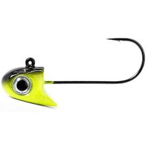 Tete Plombee Fiiish Mud Digger 10g - Jaune Noir - Pêcheur.com