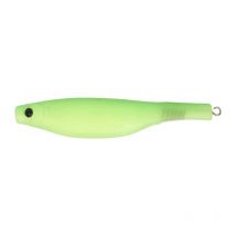 Leurre Souple Armé Hyperlastics Dartspin 3.5' Round Jighead - 9cm 10g - Psychedelic Chart Chartreuse