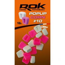 Maïs Artificiels Rok Fishing Popup Corn 10mm - Orange-marron