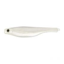 Leurre Souple Armé Hyperlastics Dartspin 4.5' Round Jighead - 12cm 12g - White Chartreuse