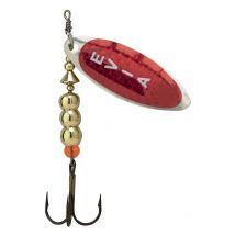 Cuiller Tournante Evia Sunshine Mod 13b - Argent/rouge 12g