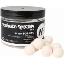 Bouillette Flottante Cc Moore Ns1 Pop Ups White 14mm - Pour Pêche de la Carpe - Pêcheur.com