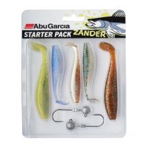 Pre-rigged Soft Lures Kit Abu Garcia Starterpack Zander 1571352