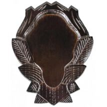 Ecusson Sculpté Fritzmann Pour Trophées De Chamois 17 X 11