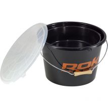 Kit Seau Rond Rok Fishing Complet 18l - Noir