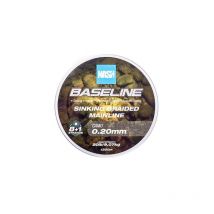 Tresse Nash Baseline Sinking Braid Uv Yellow - 600m 20/100