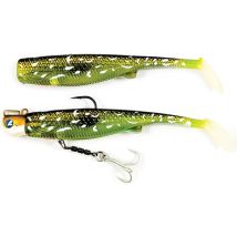 Leurre Souple Armé Blue Blue Jolmoore - 6cm 20g - Baby Pike - Pour Pêche des Carnassiers - Pêcheur.com