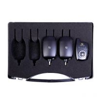 Coffret Détecteur + Centrale Carp Spirit Hd4 Alarm And Receiver Set 2+1 - Pêcheur.com