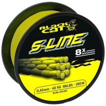Geflochtene Angelschnur Black Cat S-line 2352055