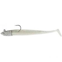 Leurre Souple Armé Powerline Jig Power Gts Monté Blister - 13cm - Par 2 25g - Argent/ventre Nacré - Pêcheur.com