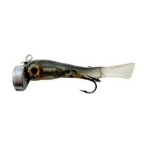 Leurre Truite Vario Gris-noir Sur Godille Decentree - 5cm - Par 2 2g - Pêcheur.com