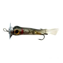Leurre Truite Vario Gris-noir Sur Godille A Disque - 5cm - Par 2 2g - Pêcheur.com